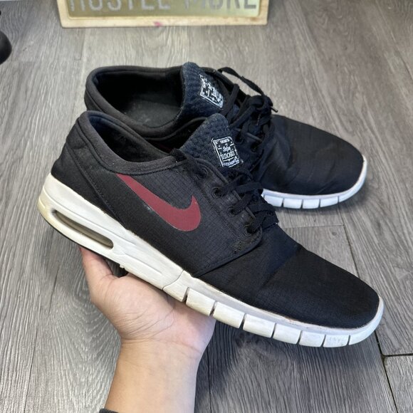 Nike Zoom Stefan Janoski SB Max Black Skateboard Sneakers 631303-060 Men 12 main image 8